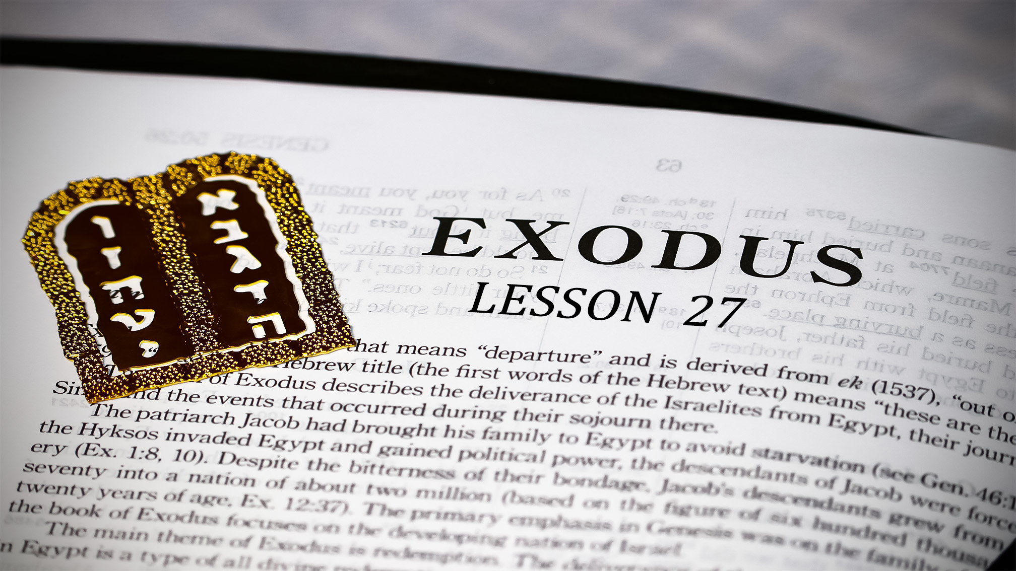 Lesson 27 Exodus 26 27 28