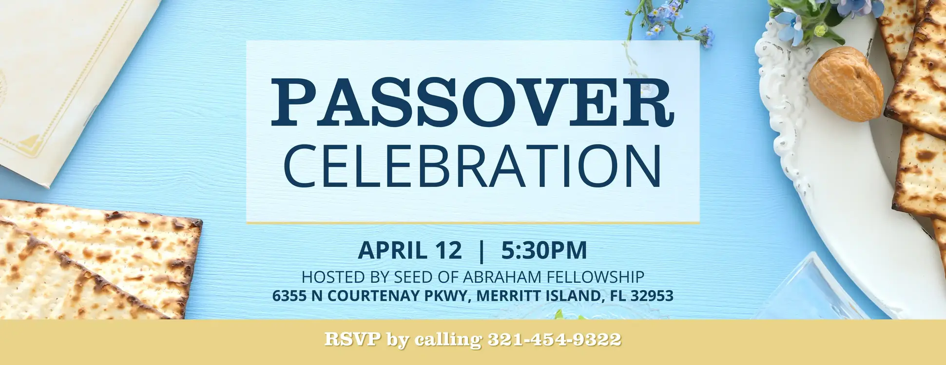 passover celebration April 12